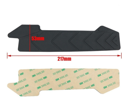 Protector De Cadena Para Cuadro De Bicicleta 22.4cm Negro