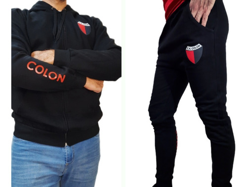 Conjunto De Algodon Campera Y Pantalon Colon De Santa Fe