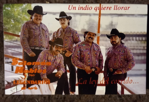 Salomón Robles - Un Indio Quiere Llorar (casete Original)