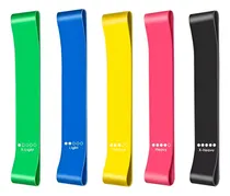 Comprar Set 5 Bandas Elasticas Ejercicio Fitness Circulares Dominadas Color Multicolor Modaxpress 5 Niveles De Dificultad Trabaja Todo Tu Cuerpo Bandas De Resistencia