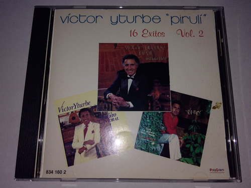 Victor Yturbe El Piruli 16 Exitos Vol.2 Cd Nac Ed 1989 