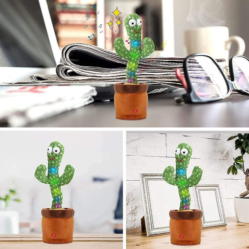 Cactus Bailarín, Cactus Parlante Que Repite Lo Que Dices, 12