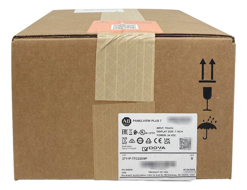 Allen Bradley 2711p-t7c22d9p Panelview Plus 7