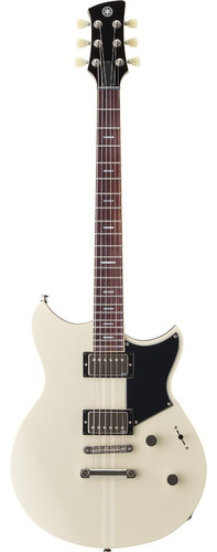 Guitarra elétrica Yamaha Revstar Standard RSS20 de  bordo/mogno de câmara 2022 vintage white poliuretano brilhante com diapasão de pau-rosa