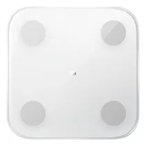 Comprar Balanza Inteligente Xiaomi Mi Body Composition Scale 2 Blanca Capacidad 150 kg Medición de Grasa Corporal Conexión Bluetooth Sincronización con App Mi Fit Display LED Vidrio Templado