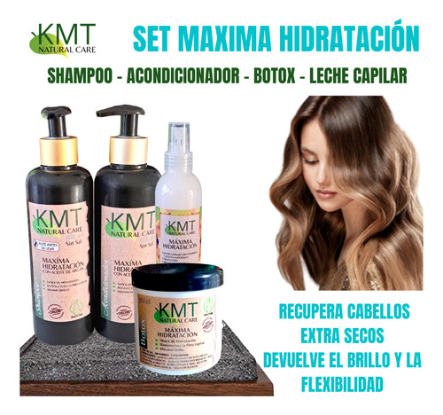 Maxima Hidratación - Recupera Cabellos Extra Secos-shampoo  