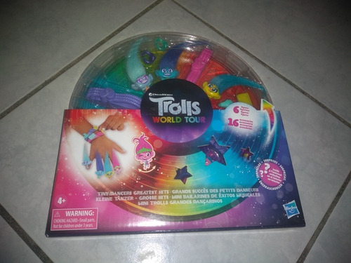 Trolls World Tour Figuras Tiny Dancers Greatest Hits 6 Troll (Usado)