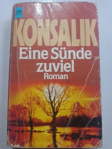 Libro En Alemán Konsalik Eine Sünde 