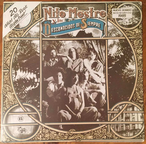 Disco Lp - Nito Mestre / Y Los Desconocido De Siempre. Album