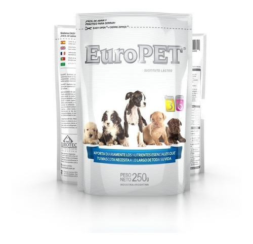 Leche Europet 250gr Sustituto Lacteo Perro Desde Nacimiento 