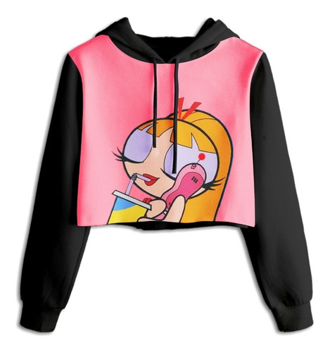 Moletom Cropped Feminino Academia Super Poderosas Tumblr | Mercado Livre