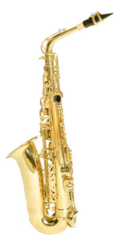 Saxofón Alto Aureal Eb Laqueado Aas1 Alta Calidad, Kit