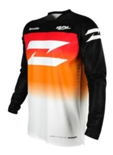 Imagen 1 de 5 de Jersey Downhill Concept Orange Radikal