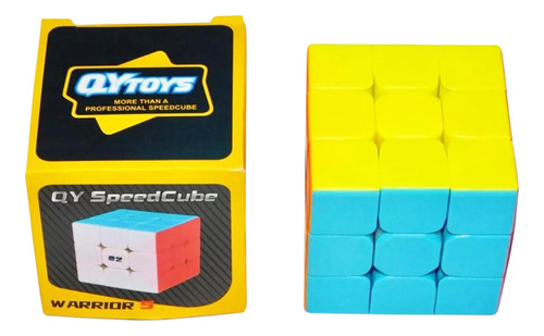 Cubo Rubik 3x3 Liso Rompecabezas Mágico Juguete Qytoys