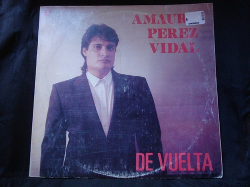 Vinilo Amaury Perez Vidal De Vuelta Trova Cubana M1