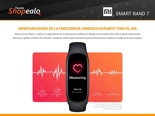 Imagen 6 de 10 de Smartwatch Reloj Inteligente Xiaomi Mi Band 7 Spo2 + Cuota-*