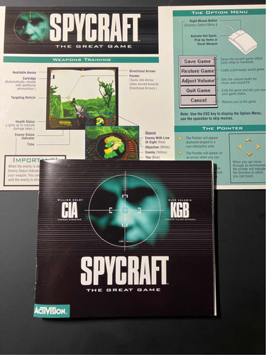 Juego Pc- Spycraft The Great Game (cd-1996)