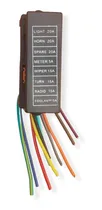 Comprar Porta Fusible Universal De Clavija 8 Fusibles 