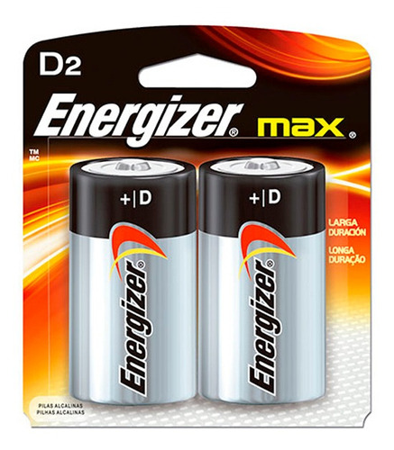 Pila Bateria Alcalina Max D2 Energizer Para Calefont