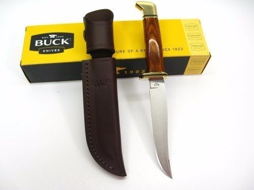Imagen 4 de 6 de Cuchillo Buck 105 Pathfinder Cocobola 420hc Hoja 12,7cm.