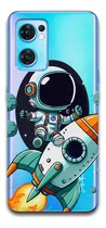 Comprar Funda Astronauta J Transparente Para Oppo Astronautas Para Oppo A79 5g