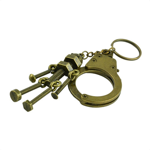 Paquete De 2-4 Llaveros Con Colgante De Robot Con Tornillo