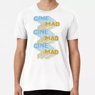 Remera Cine Mad Title Of Calligraphy Typography Lettering Te