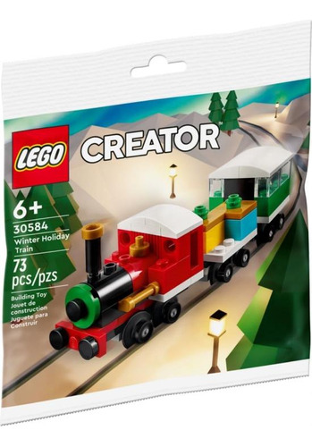 Tren De Vacaciones De Invierno Lego,