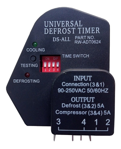 Timer Universal Para Heladera No Frost Programable