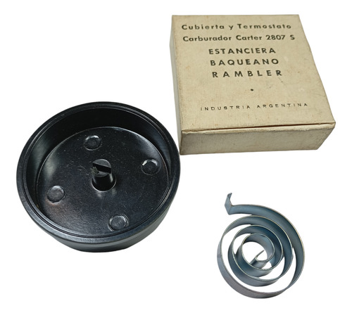 Termostato Y Cubierta Carburador Carter 2807s Estanciera Wcd
