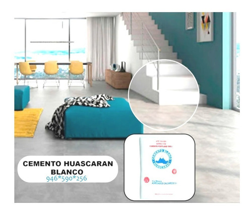 Imagen 3 de 3 de Terrazo Premezclado Crema Lima Bolsa 40kg