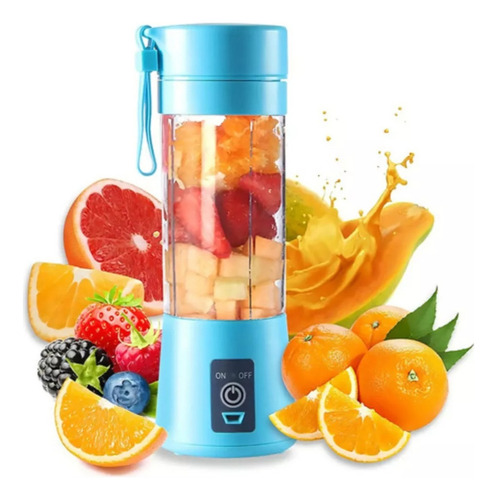 Liquidificador Mini Batedor Shake E Suco 380ml 2000w Cor 127/220v
