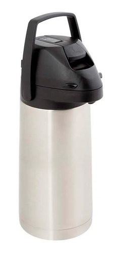 Garrafa Térmica Para Café Agua Chá 1,9l C/ Alavanca Inox Mor