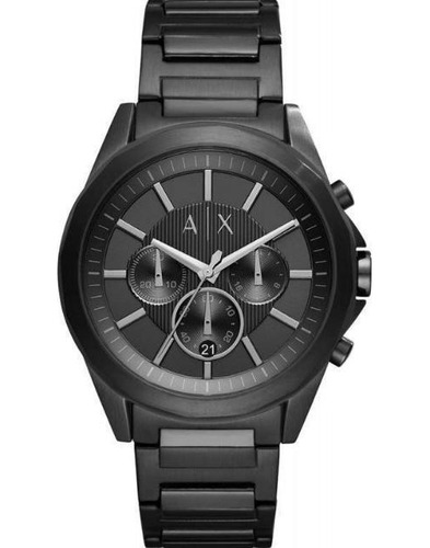 Relogio Armani Exchange Preto Fundo Preto