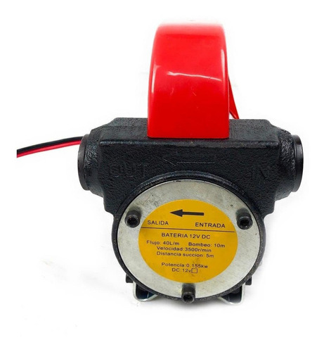 Imagen 9 de 10 de Bomba Transferencia Combustible Diesel Aceite 10 Galones 12v