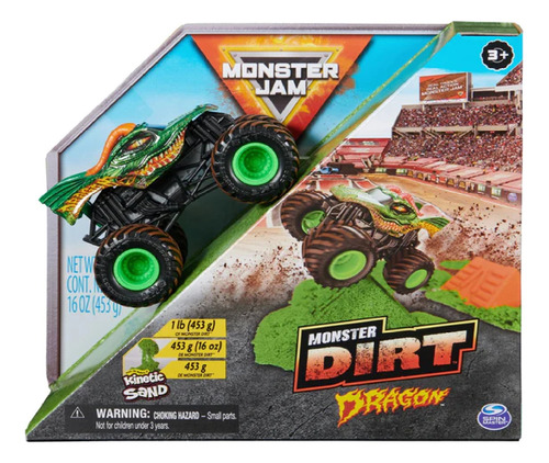 Monster Jam Playset Dirt