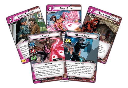 Marvel Champions The Card Game Gambit Hero Pack-juego De Est