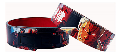 Cinturon De Powerlifting Attack On Titan Levantamiento Pesas