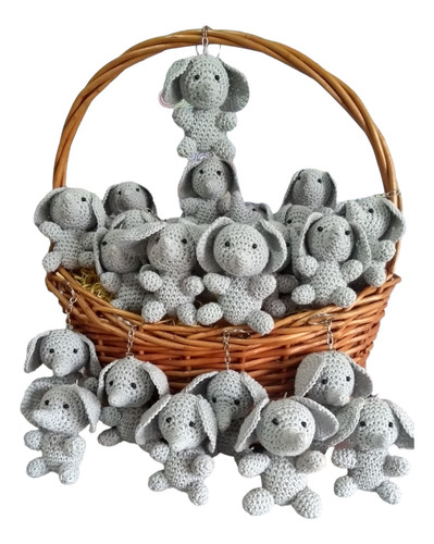 Souvenirs Elefantes Amigurumis Crochet