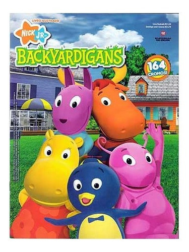 Álbum Backyardigans 2007 - Incompleto - Com 28 Figurinhas (Usado)
