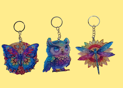 Llavero Colgante Para Cartera O Mochila Animales Adorables