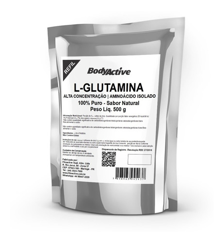 L-glutamina 1 Kg + Colágeno Hidrolisado 1 Kg 100% Puros