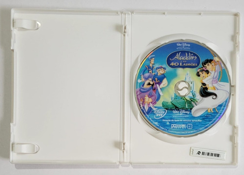 Aladdin E Os 40 Ladrões - Dvd (Usado)