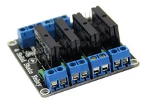 Comprar Modulo De Relee 5v 4 Canales Estado Sólido Ssr 250v 2a Fuse