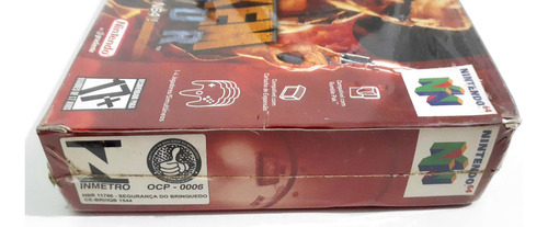 Duke Nukem Zero Hour Lacrado Nintendo 64. (Usado)