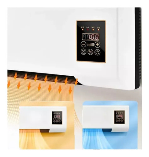 Aire Acondicionado Portatil Frio Calor 2 En 1 1800w Lau