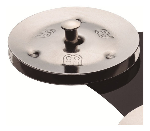Meinl Sfhht Pandero P/ Contratiempos Hi Hat Platillo Batería Color Negro/Plateado