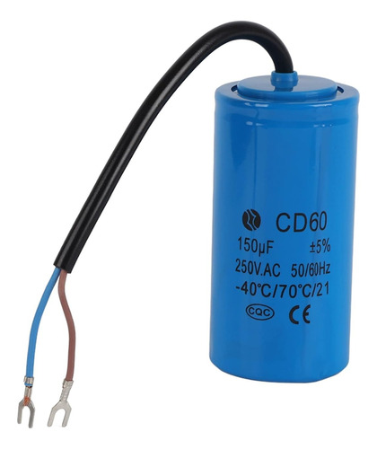 Capacitor De Arranque Para Motores Cd60 150uf 450v / 250v