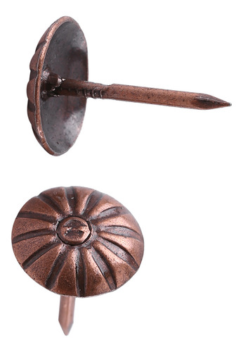 100 Clavos Decorativos Para Tapicería Vintage, Color Bronce