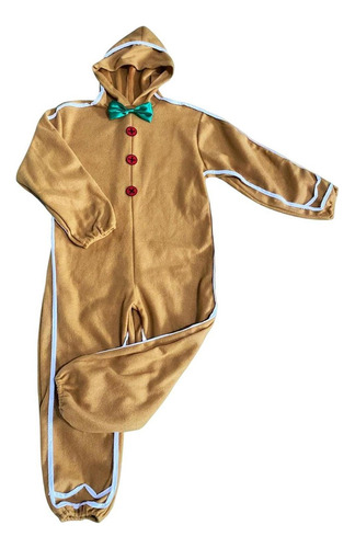 Traje De Navidad Para Niños, Disfraz De De Pan De Jengibre,